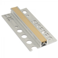 18mm - Aluminium Bead/Trim (2.5m) - Heavy Duty Expansion Joint Beige - Resin Bound)