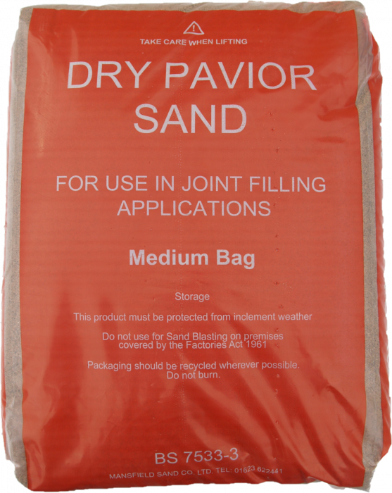 dry pavior sand