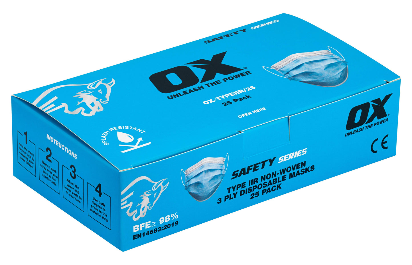 OX Type IIR Face Mask - Pack 10 - Exo Supplies