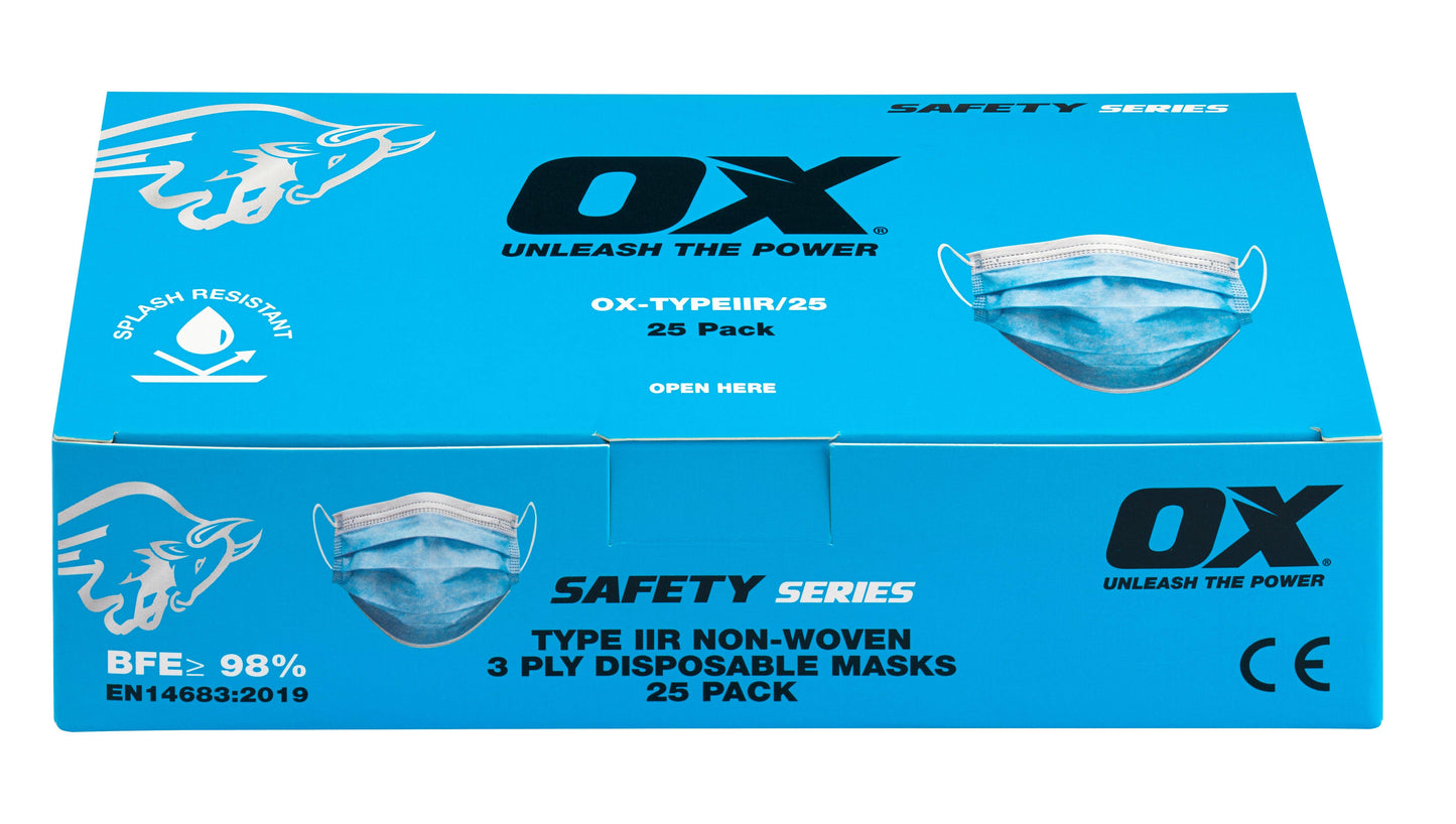 OX Type IIR Face Mask - Pack 10 - Exo Supplies