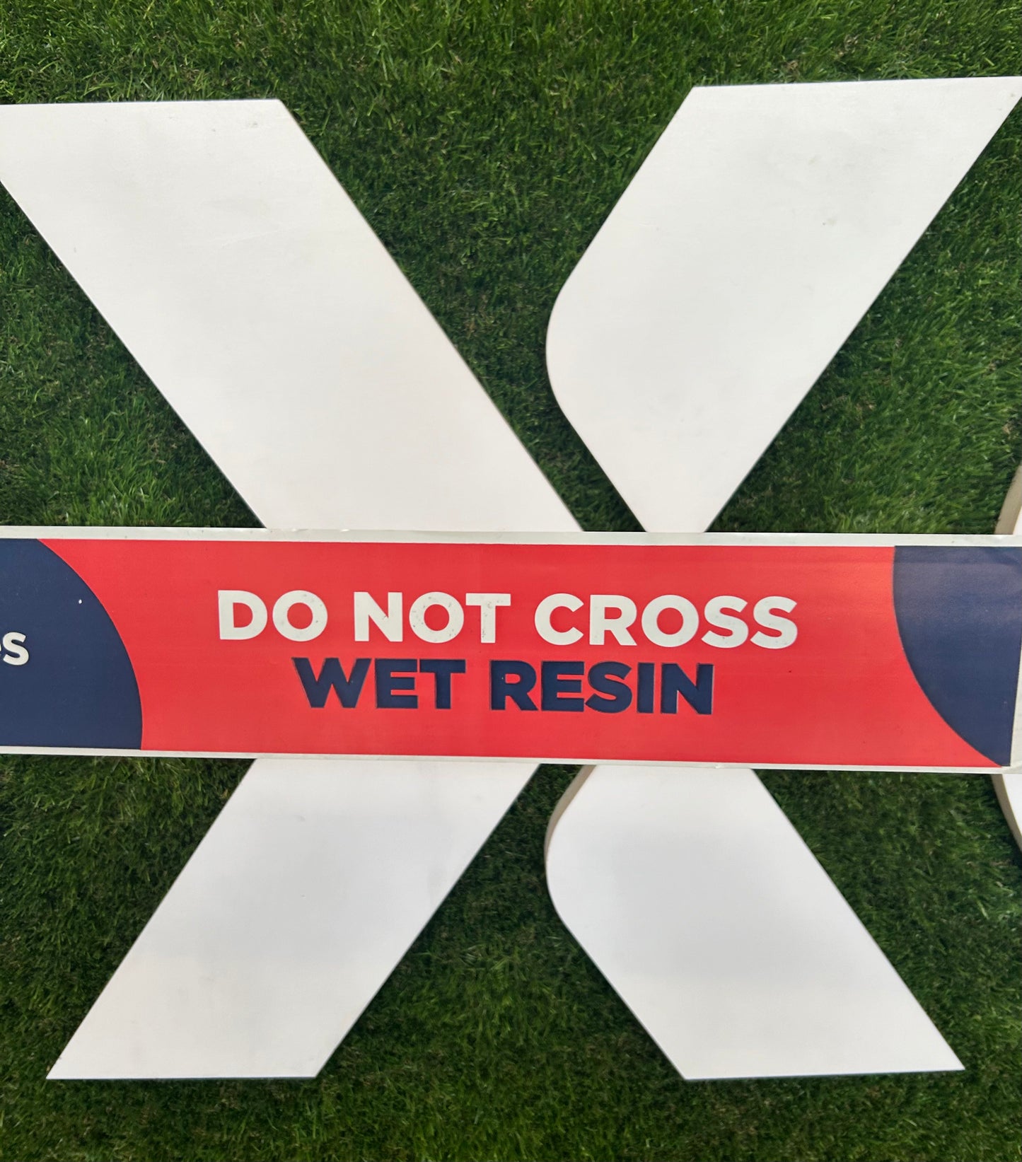 EXO Wet Resin Warning Tape