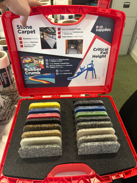 Stone Carpet/Wet Pour Sample Case