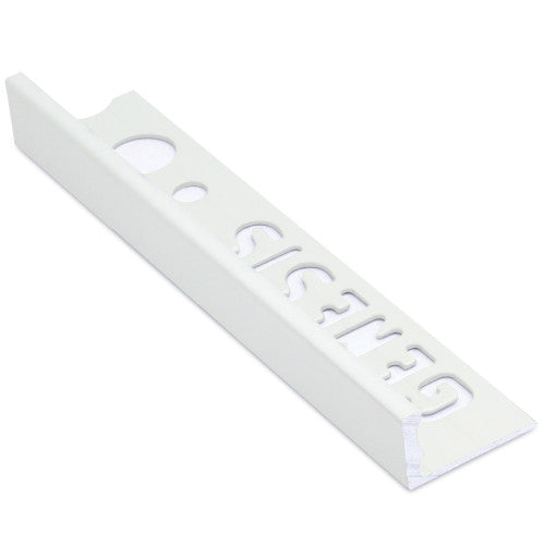 10mm - Aluminium Bead/Trim (2.7m) - Straight - Resin Bound - Gen