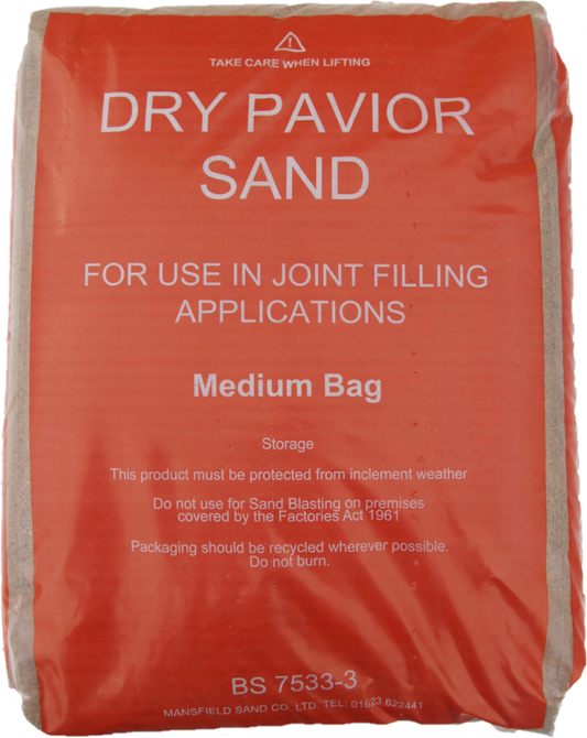 dry pavior sand