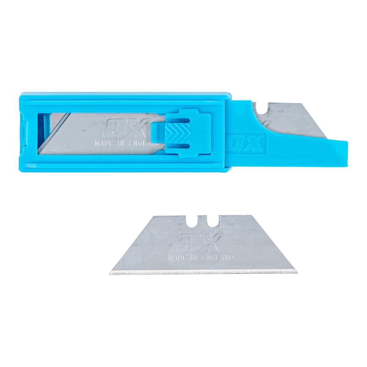 OX Pro 10 Pack Heavy Duty Knife Blades & Dispenser - Exo Supplies