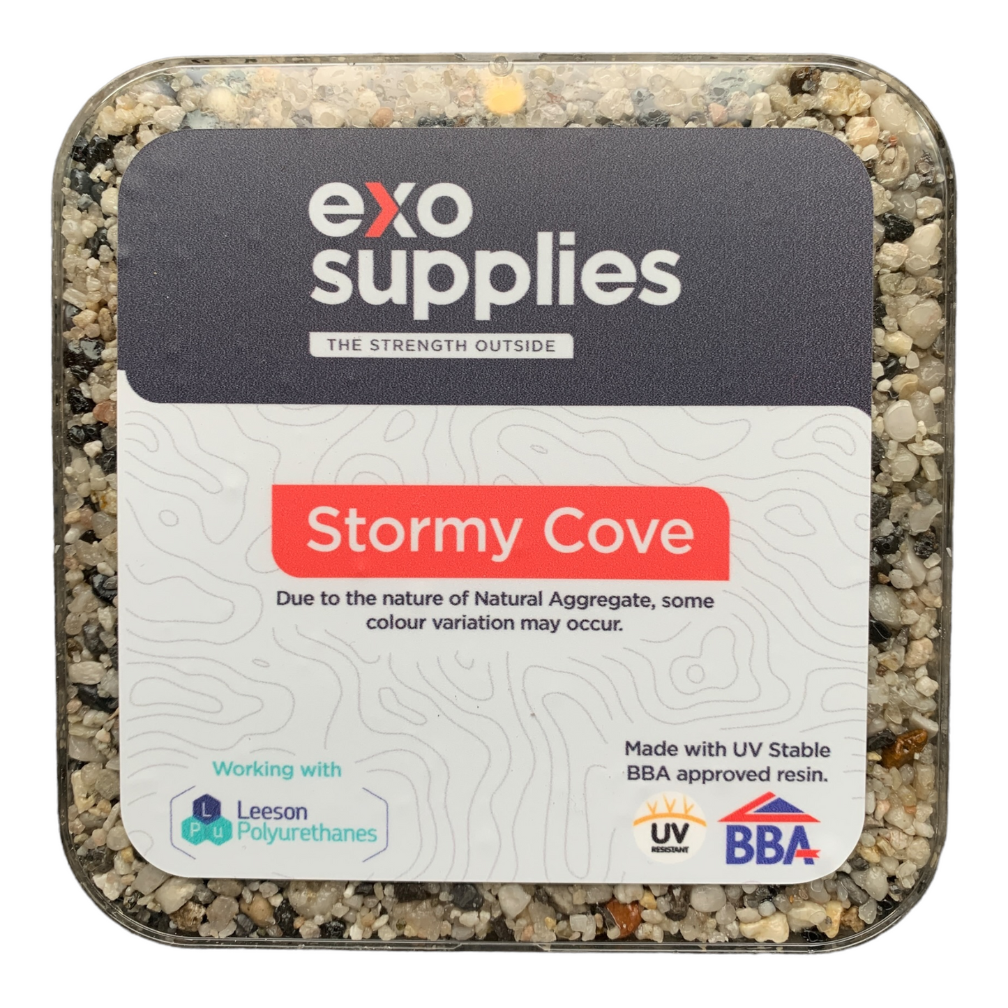Exo Stormy Cove with BBA 7.5kb UV stable Resin