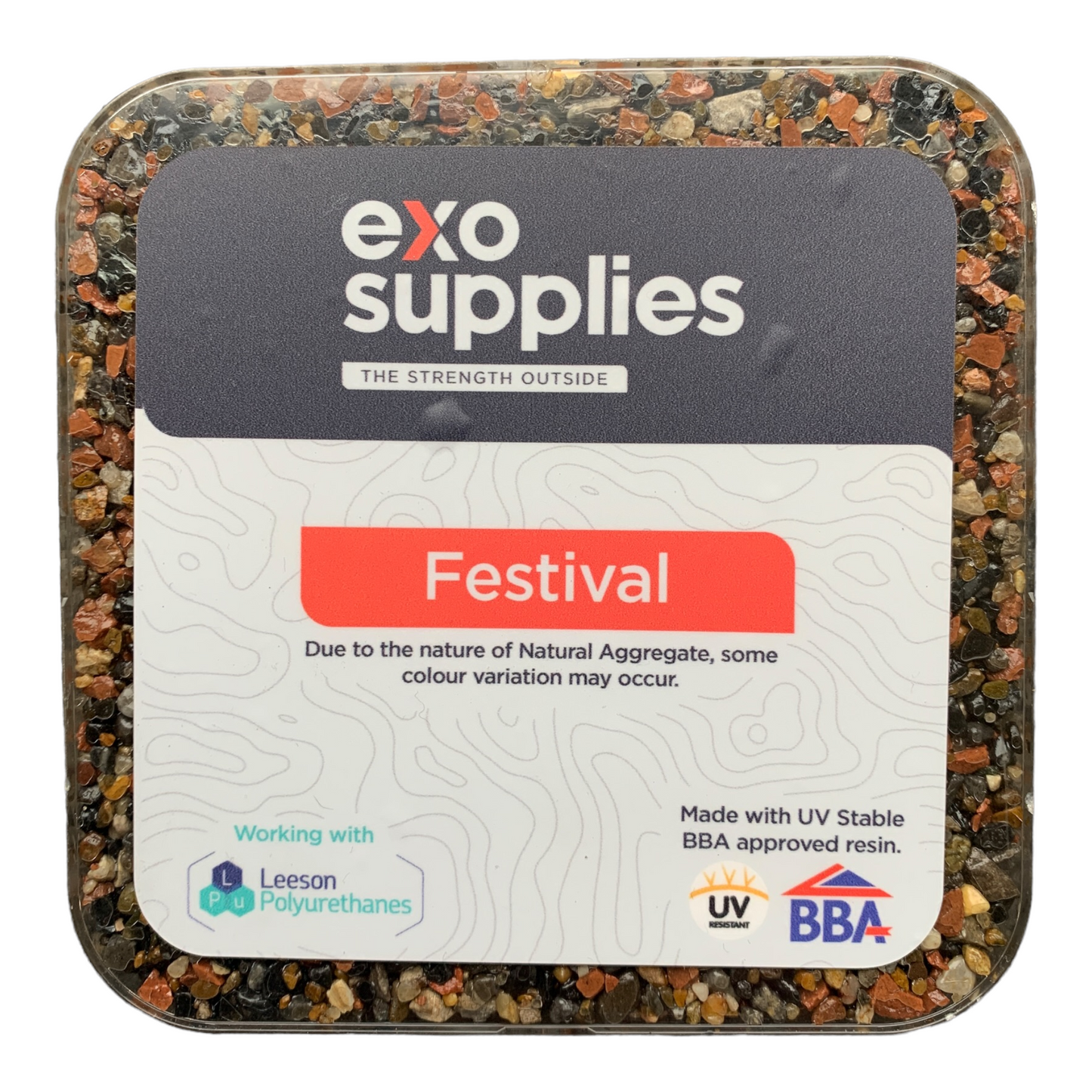 Exo Festival with BBA 7.5kg UV stable Resin