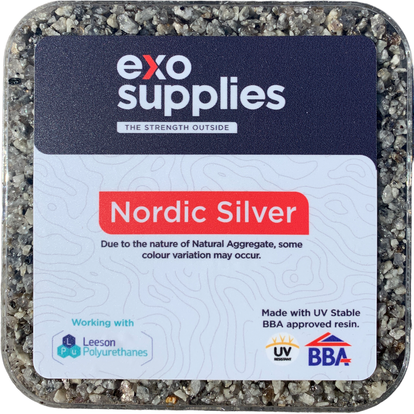 Exo Nordic Silver with BBA 7.5kg UV stable Resin